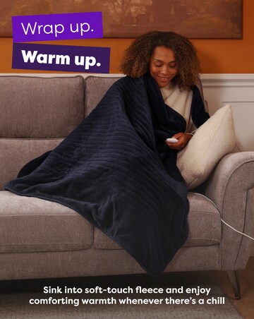 Slumberdown Comfy Hugs Heated Throw