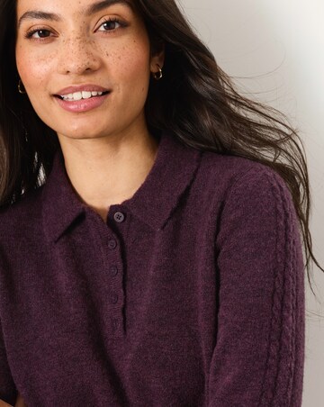 Fatface Halle Knitted Collared Polo