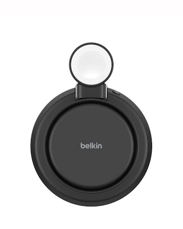 Belkin UltraCharge Pro 25W Qi2 3-in-1 Wireless Charging Stand - Black
