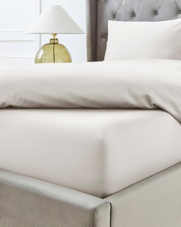 Hotel Luxe Pure Cotton 300TC 38cm Extra Deep Fitted Sheet