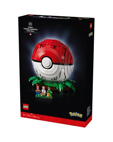 LEGO Pokemon Iconic Trainer Moments Poke Ball 72154