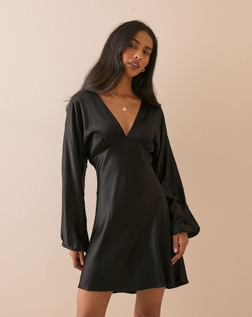 NOBODY'S CHILD PETITE ALLURA MINI DRESS