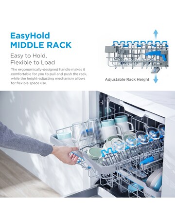 Midea Dishwasher - White + Installation