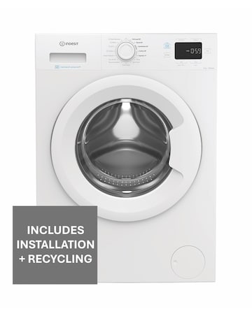 Indesit IP 946 Push & Go Washing Machine - White + Install