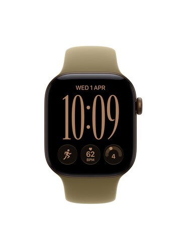 Apple Watch Series 12 GPS 42mm - Dark Bronze Aluminium/Olive Sport Band - M/L