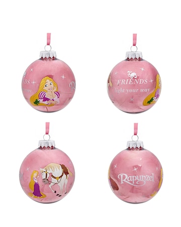 Disney Set of 7 Baubles - Princesses