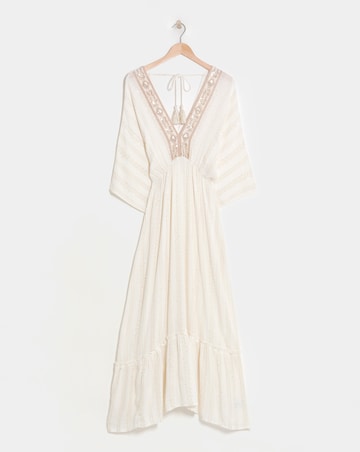 MAGISCULPT Lurex Maxi Beach Kaftan