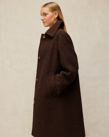 White Stuff Kelsey Boucle Wool Blend Coat