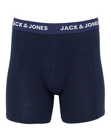 Jack & Jones Christmas Novelty 3 Pack Trunks - Navy Multi