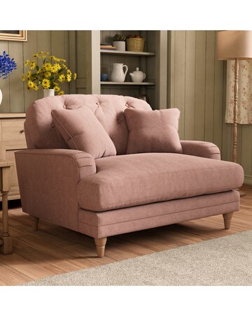 Florence Buttonback Snuggle Chair