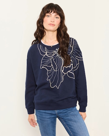 Fatface Emily Embroidered Cr