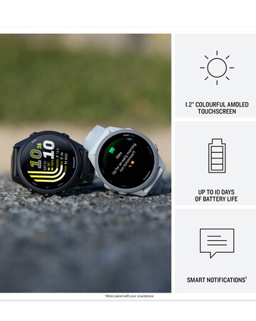 Garmin Forerunner 170 Music Smart Watch - Black/Amp Yellow