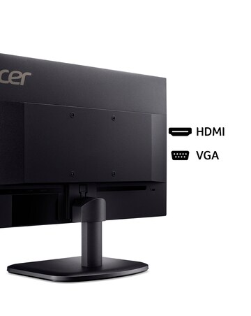 Acer EK221QJ0 21.5in FHD ZeroFrame 120Hz 5ms Monitor with Ergonomic Stand