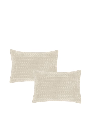 Bianca Attica Velvet Pillowsham Pair