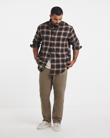 Jack & Jones Field Check Shirt - Black Multi
