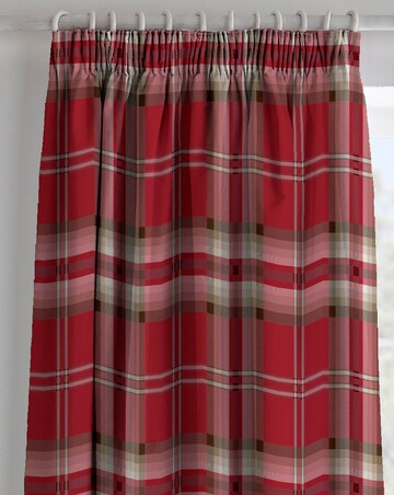 Catherine Lansfield Kelso Check Curtains