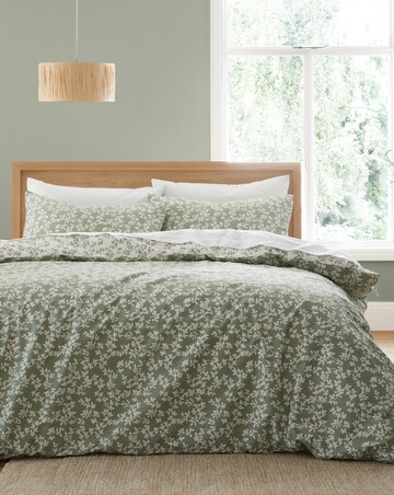 Bianca Shadow Leaves Duvet Cover Set