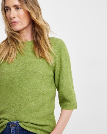 Sponge Short Sleeve Knitted Tee