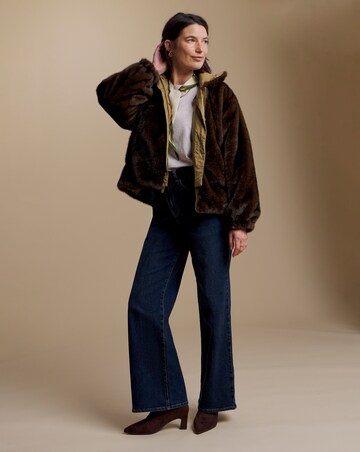 Julipa Reversible Fur Padded Coat