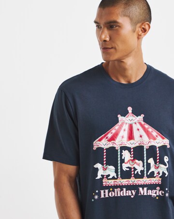 Pretty Secrets Circus Family Pyjamas - Mens