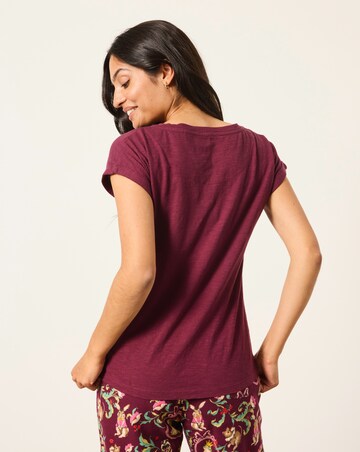FatFace V&A Fairytale Graphic Pyjama Top