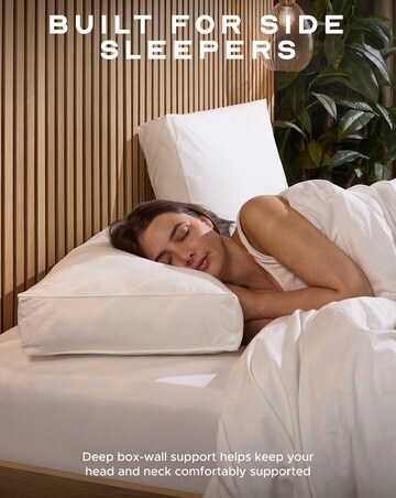 Snuggledown Hotel Side Sleeper Anti Allergy Pillow 2 Pack