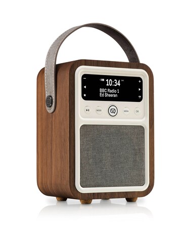 VQ Retro Mini DAB Radio - Walnut
