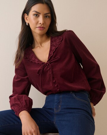 NOBODY'S CHILD ISLA BLOUSE CORD