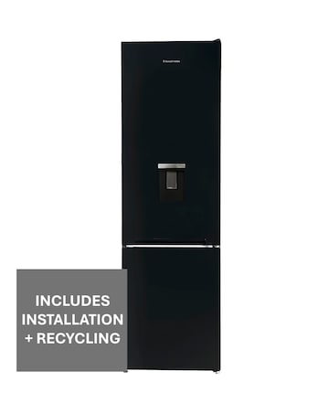 Russell Hobbs RH180FFFF551E1BWD Fridge Freezer Water Dispenser Black + Install