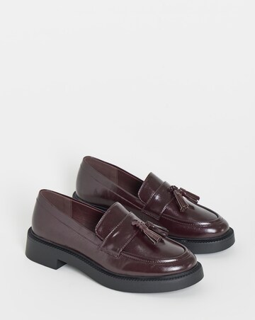 Madelyn Tassle Detail Loafer Shoes - Extra Wide Fit (EEE)