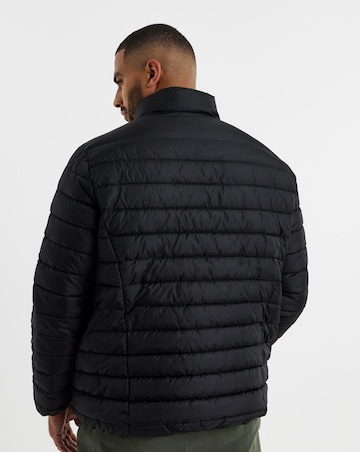 Jack & Jones Elvis Light Puffer Coat - Black