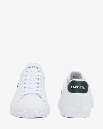 Lacoste Lerond Set Trainers - White/Dark Green