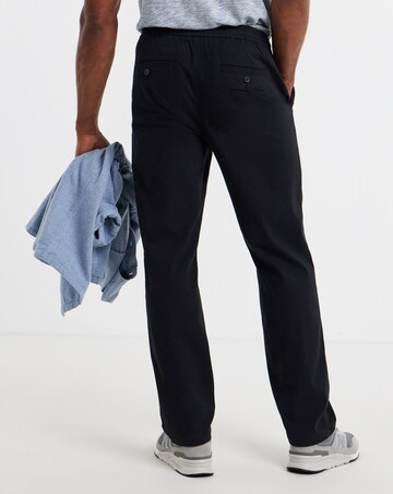 Fully Elasticated Comfort Waist Straight Chino Trouser