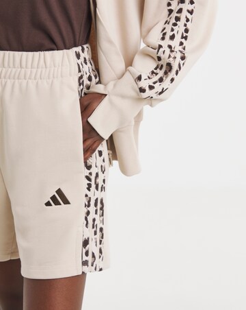 adidas 3-Stripes Animal Print Shorts