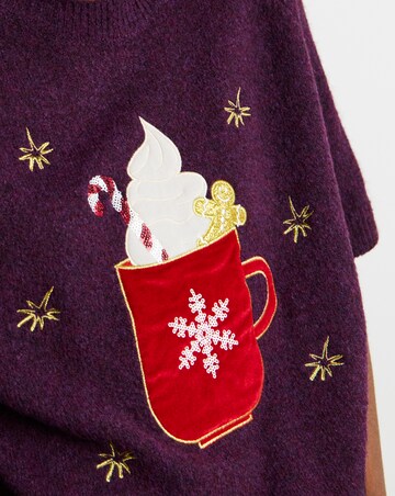 Novelty Hot Coco Short Sleeve Jumper