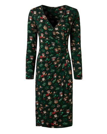 Joe Browns Printed Jersey Wrap Dress