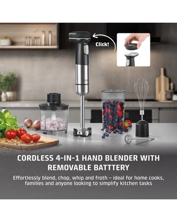 CASO Click & Mash Cordless Hand Blender