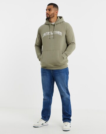 Jack & Jones Avery Sweat Hoodie - Light Khaki