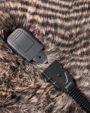 Silentnight Prestige Faux Fur Heated XL Throw