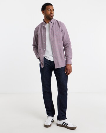 Long Sleeve Cotton Gingham Shirt