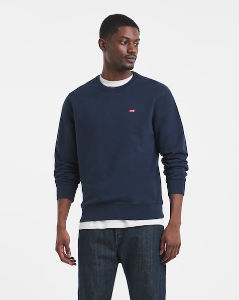 Levi's Housemark Classic Crew Sweat - Navy