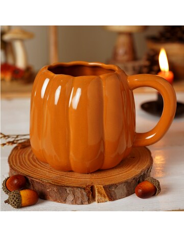 Country Living Pumpkin Mug - Orange
