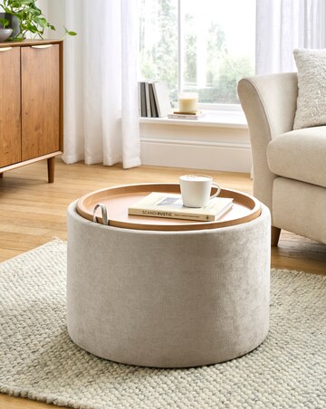 Ellen Tray Lid Coffee Table Footstool