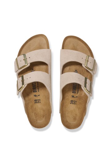Birkenstock Arizona Sandcastle Suede Sandals - Standard Fit (D)