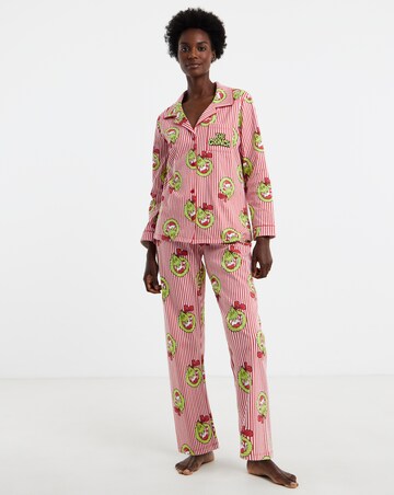 The Grinch License Striped Pyjama Set