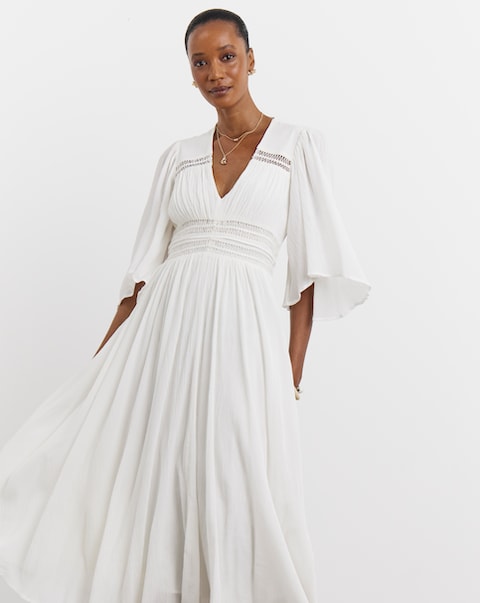 Joanna Hope Crinkle Maxi Dress