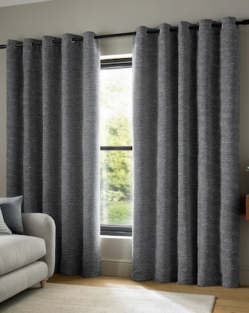 Catherine Lansfield Chunky Boucle Curtains