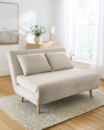 Lena Boucle Sofa Bed - Double