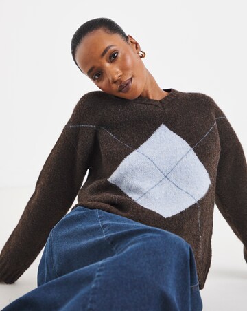 Diamond Argyle Jumper