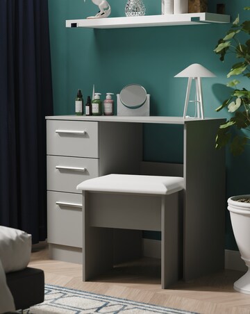 Eider Ready Assembled 3 Drawer Vanity - Kids